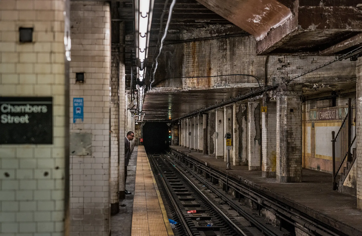 New York City subway station